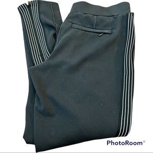 Athleta Black Zip Leg Athletic Jogger Pants Size XS